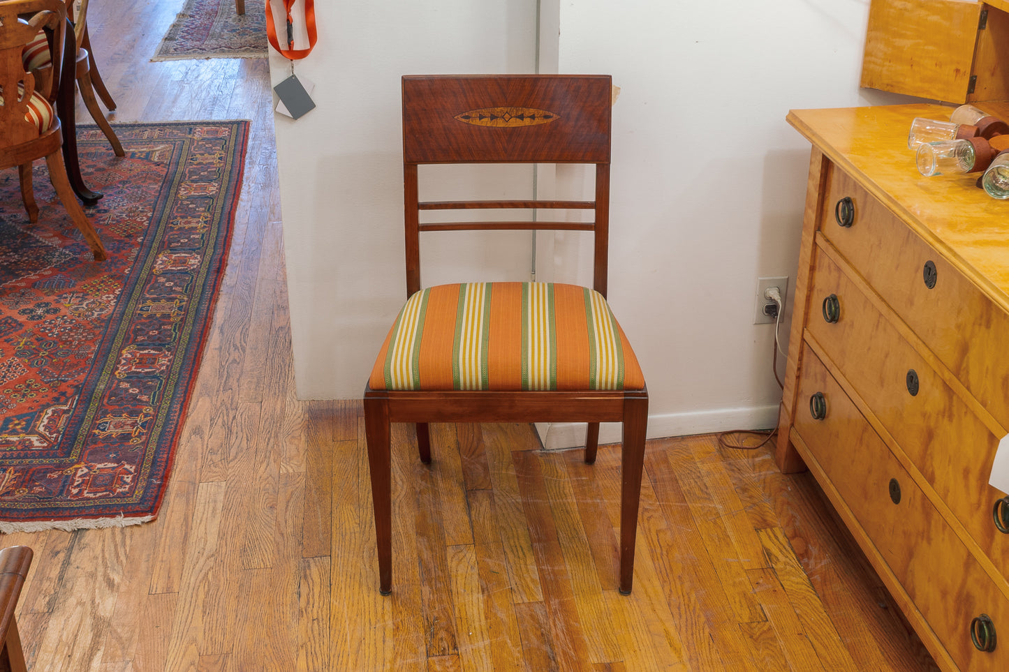 Set of Four Art Deco Side Chairs