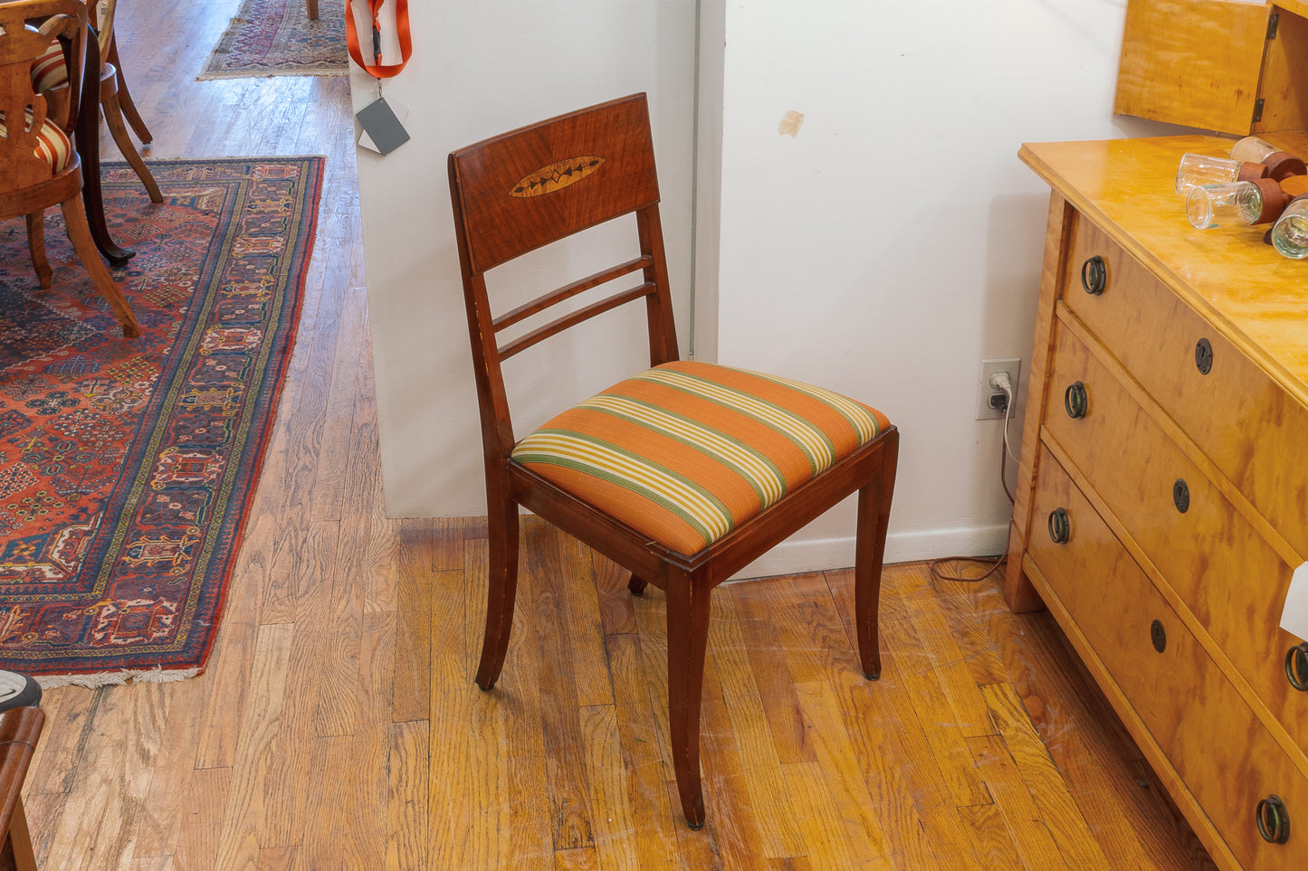 Set of Four Art Deco Side Chairs