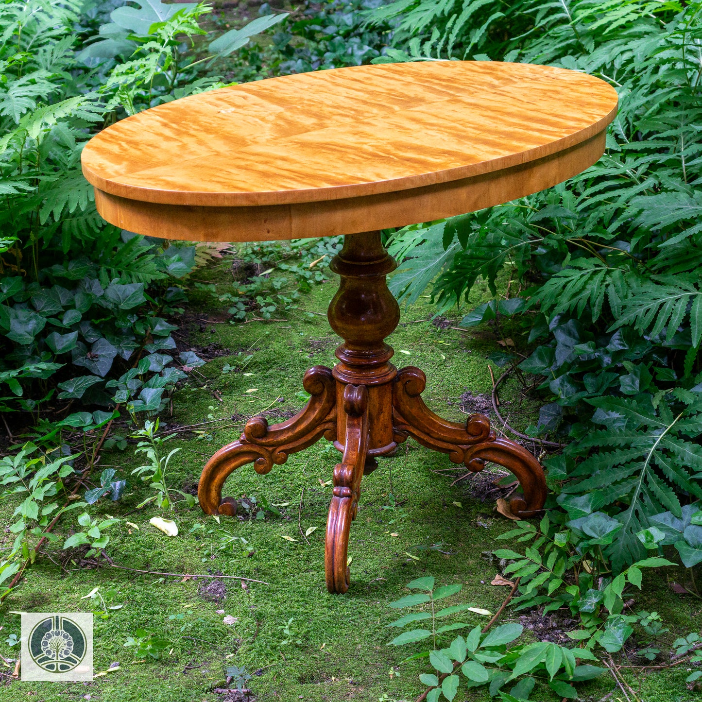 Biedermeier Table, Sweden 1830