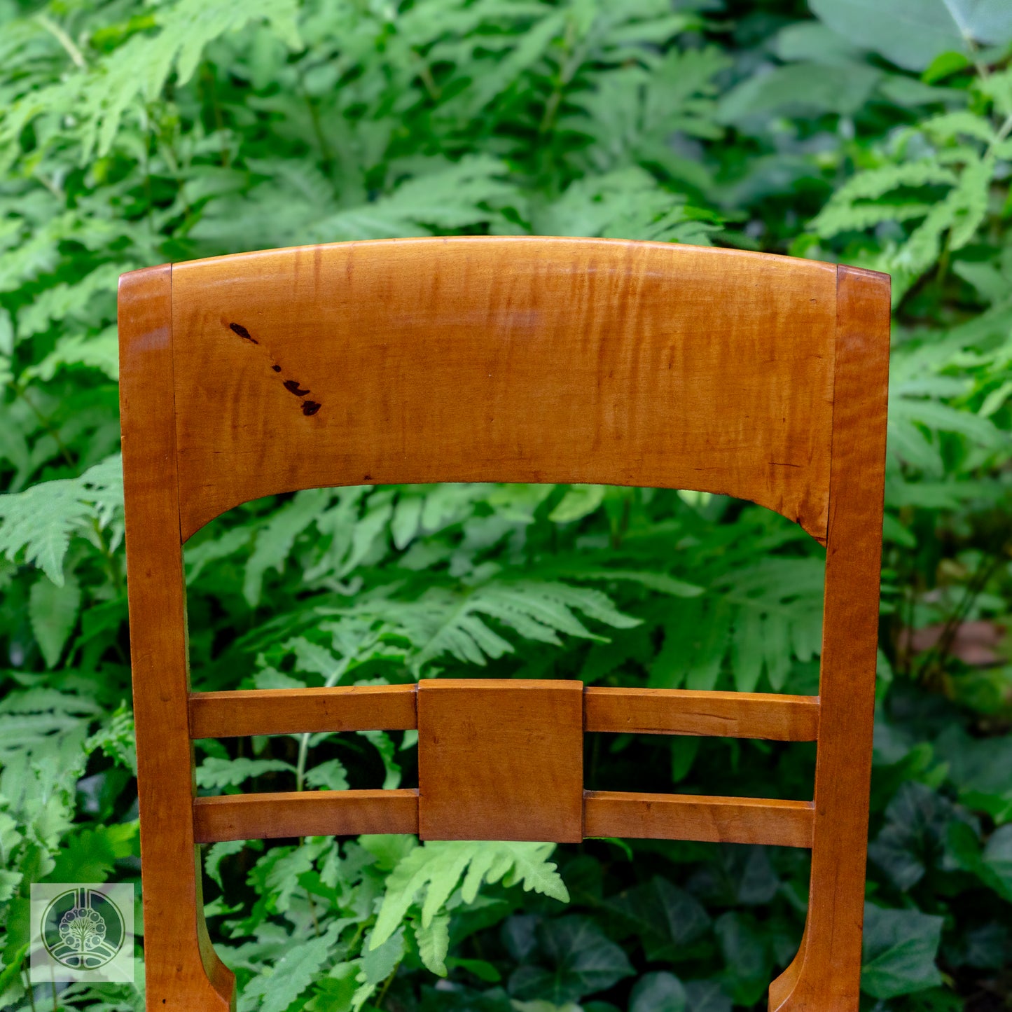 A Pair of Nineteenth Century Birch Side Chairs