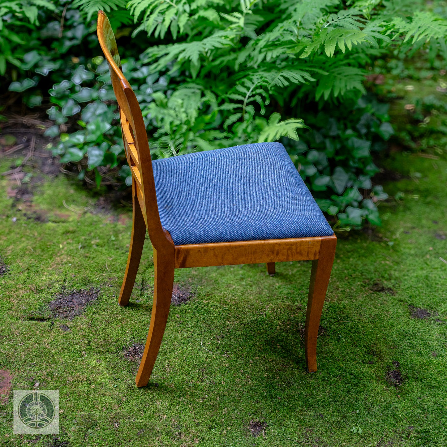 A Pair of Nineteenth Century Birch Side Chairs