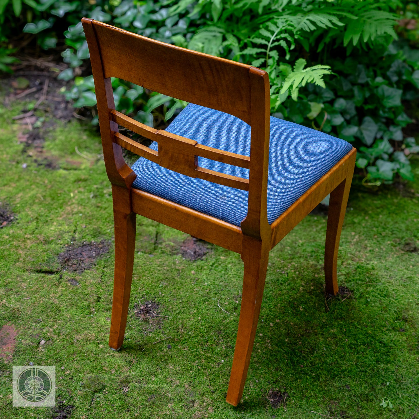A Pair of Nineteenth Century Birch Side Chairs