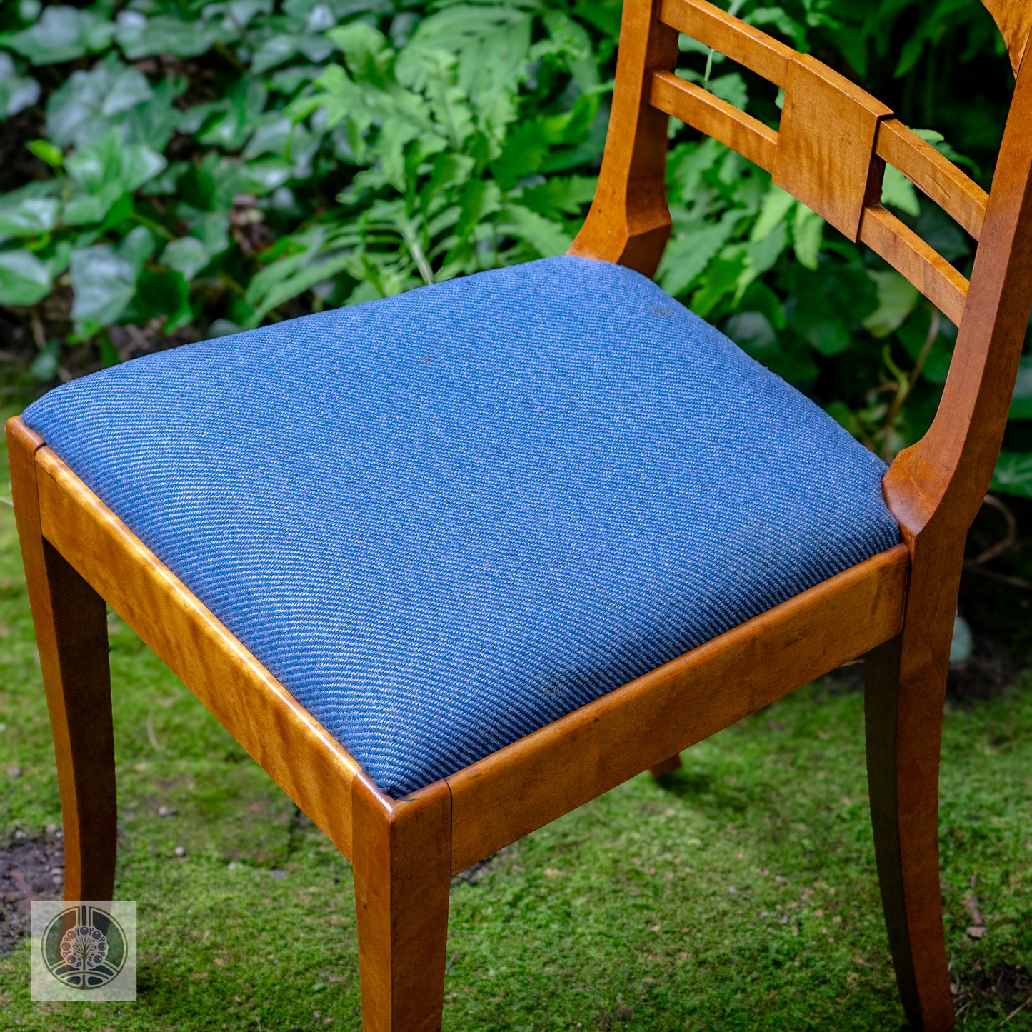 A Pair of Nineteenth Century Birch Side Chairs