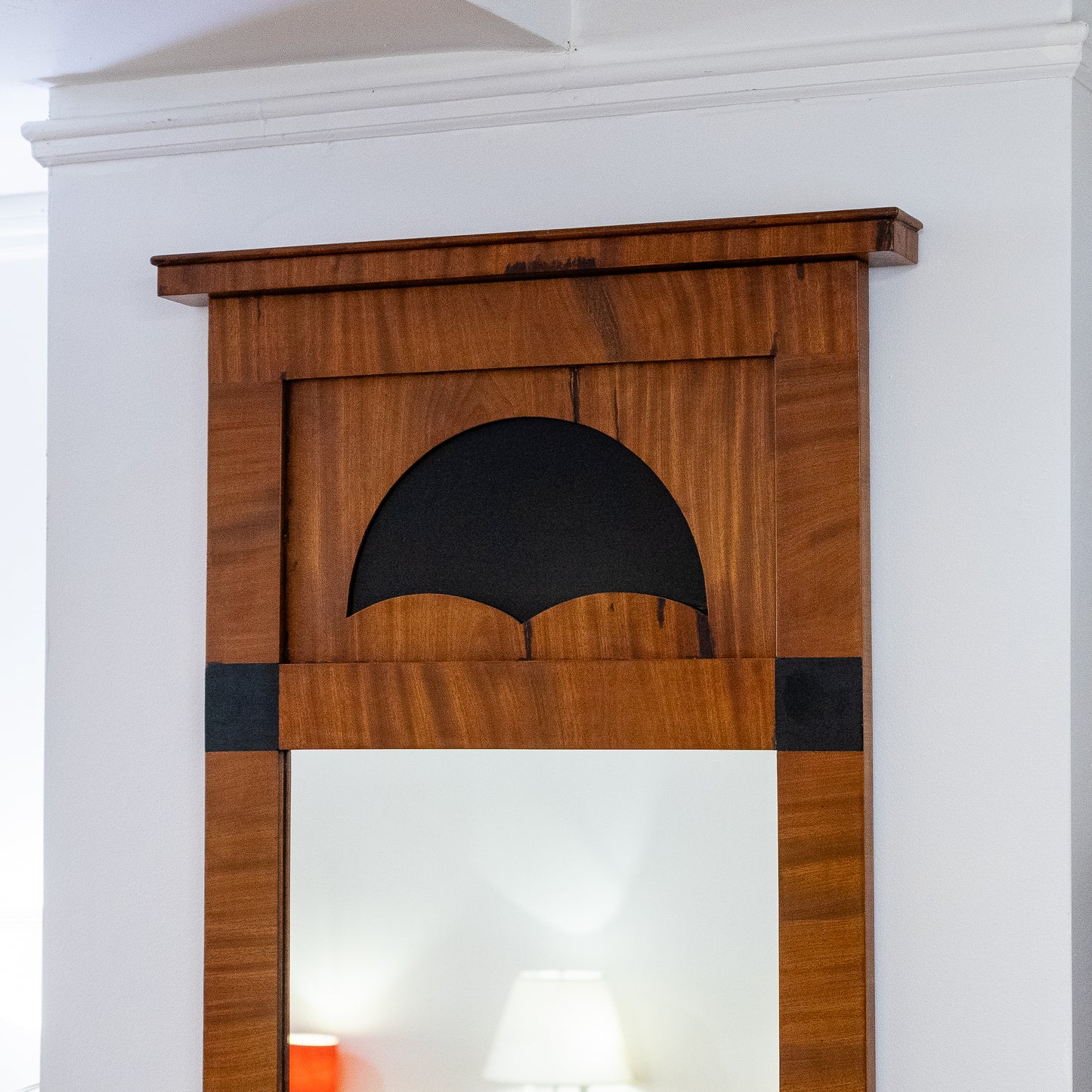 Biedermeier Wall Mirror, Sweden 1860