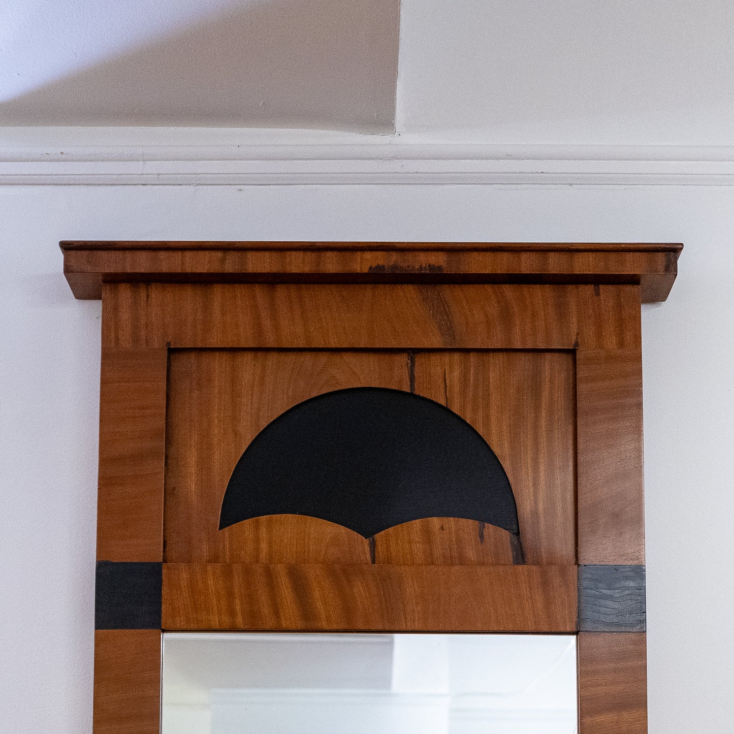 Biedermeier Wall Mirror, Sweden 1860