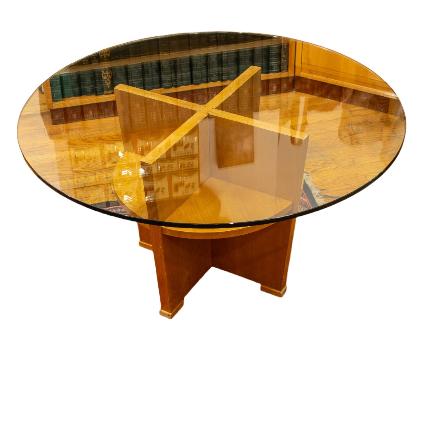 Swedish Modern Glass Coffee Table, Sweden 1960