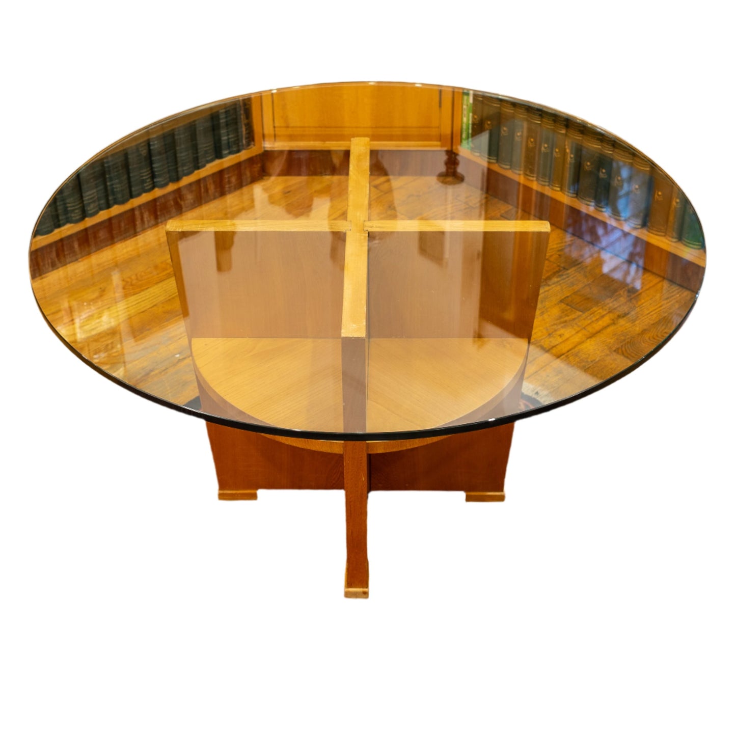 Swedish Modern Glass Coffee Table, Sweden 1960