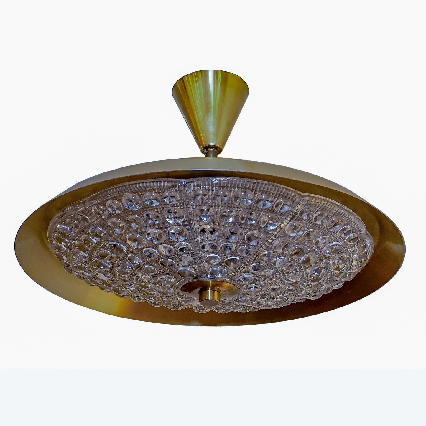 Orrefors Flying Saucer Light