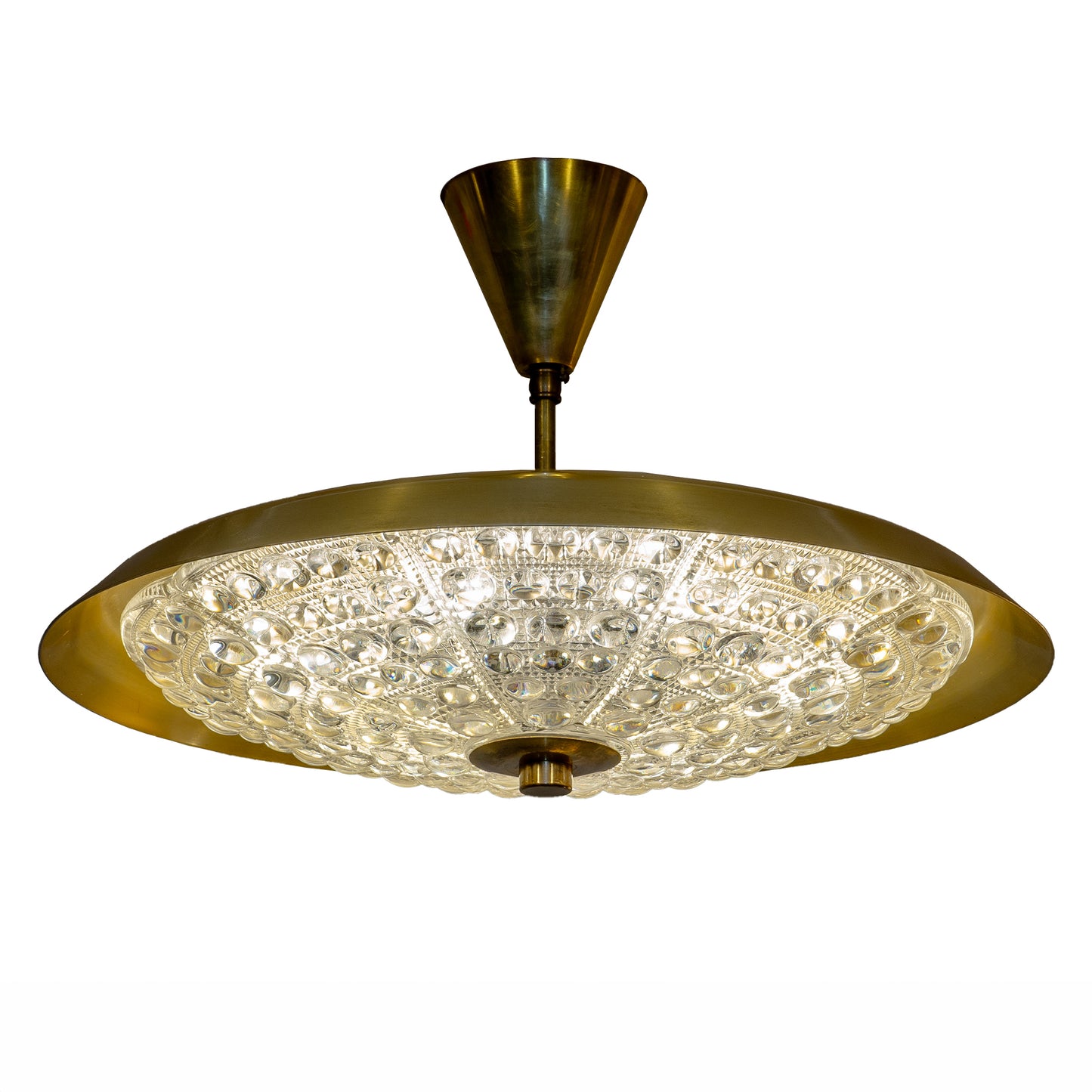 Orrefors Flying Saucer Light