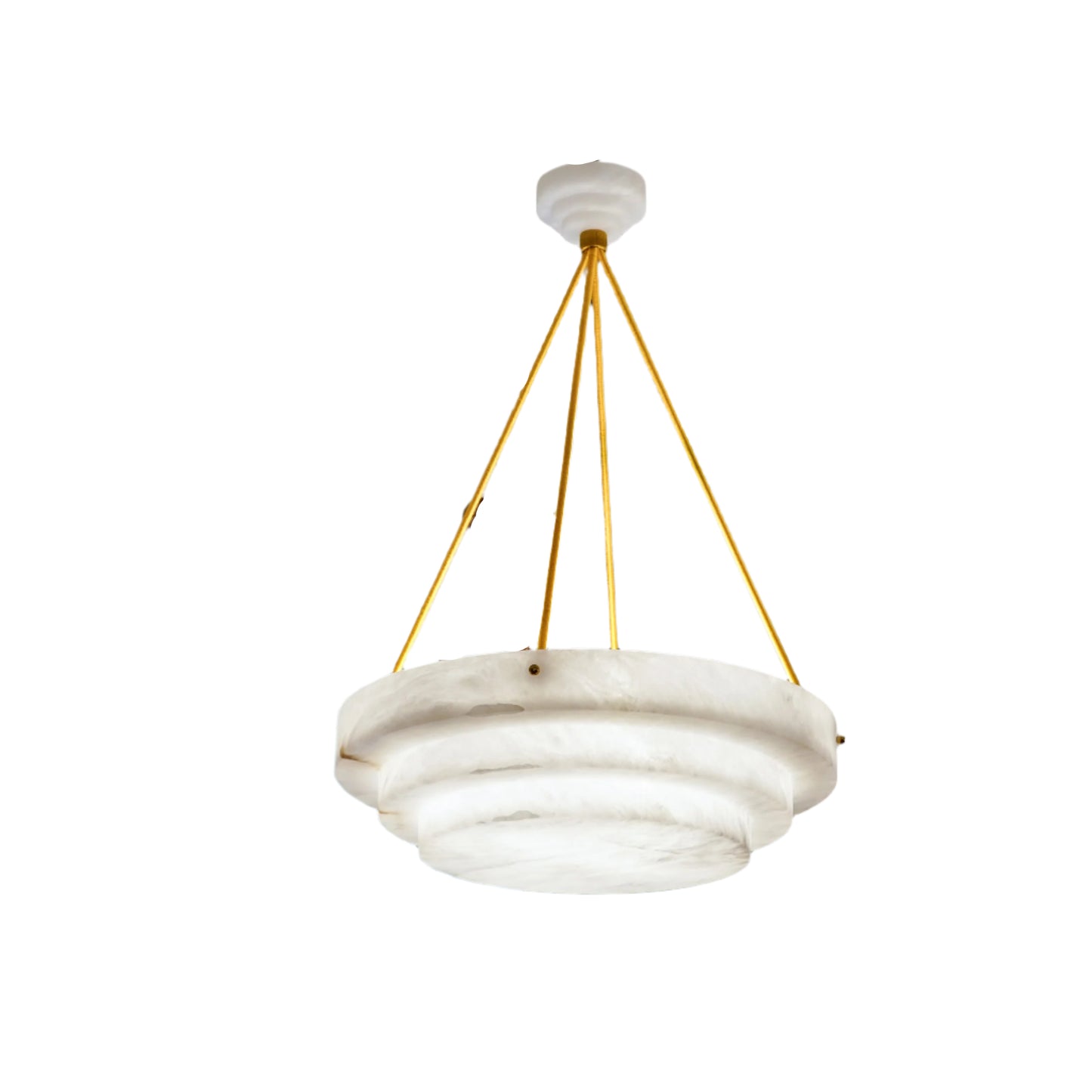 Art Deco Alabaster Pendant