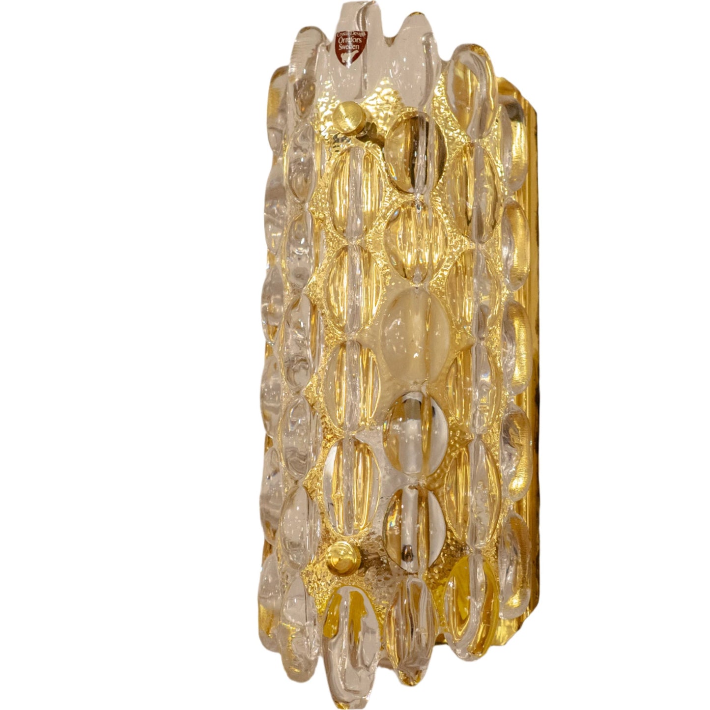 Orrefors Molded Glass Sconces