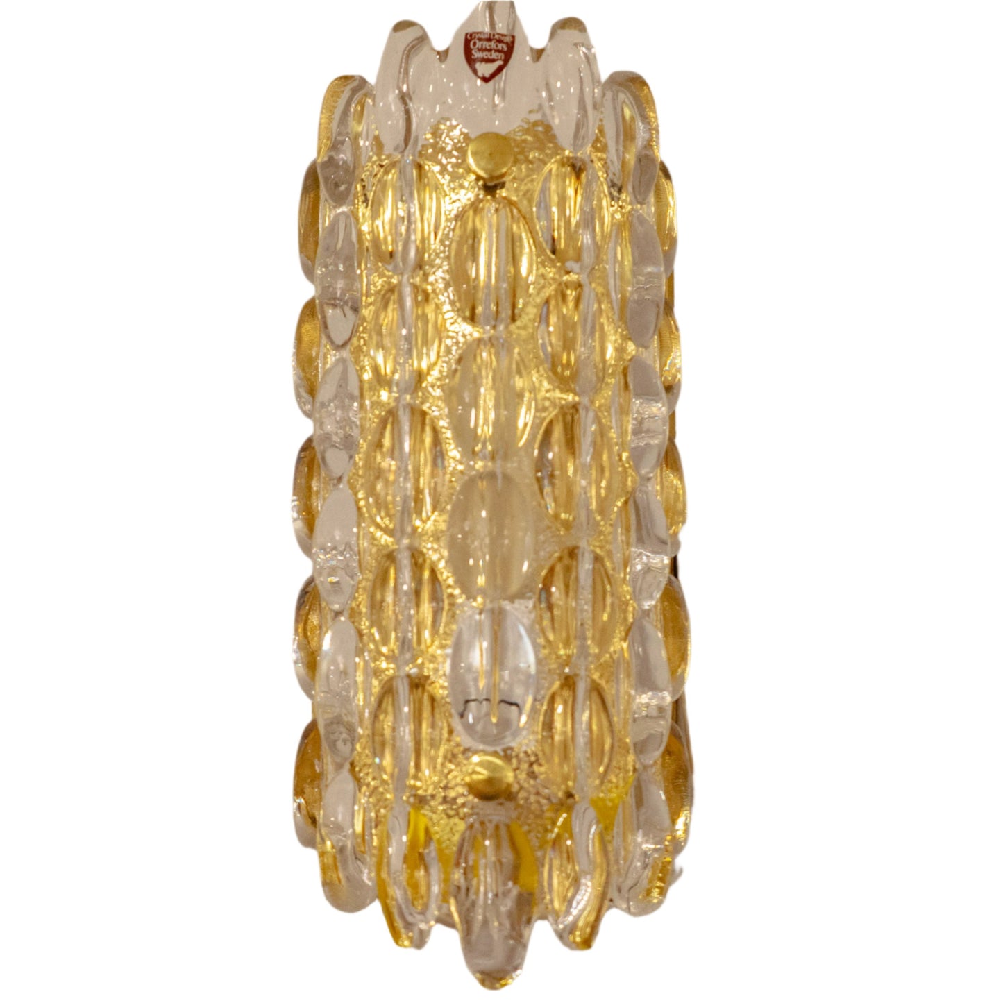 Orrefors Molded Glass Sconces