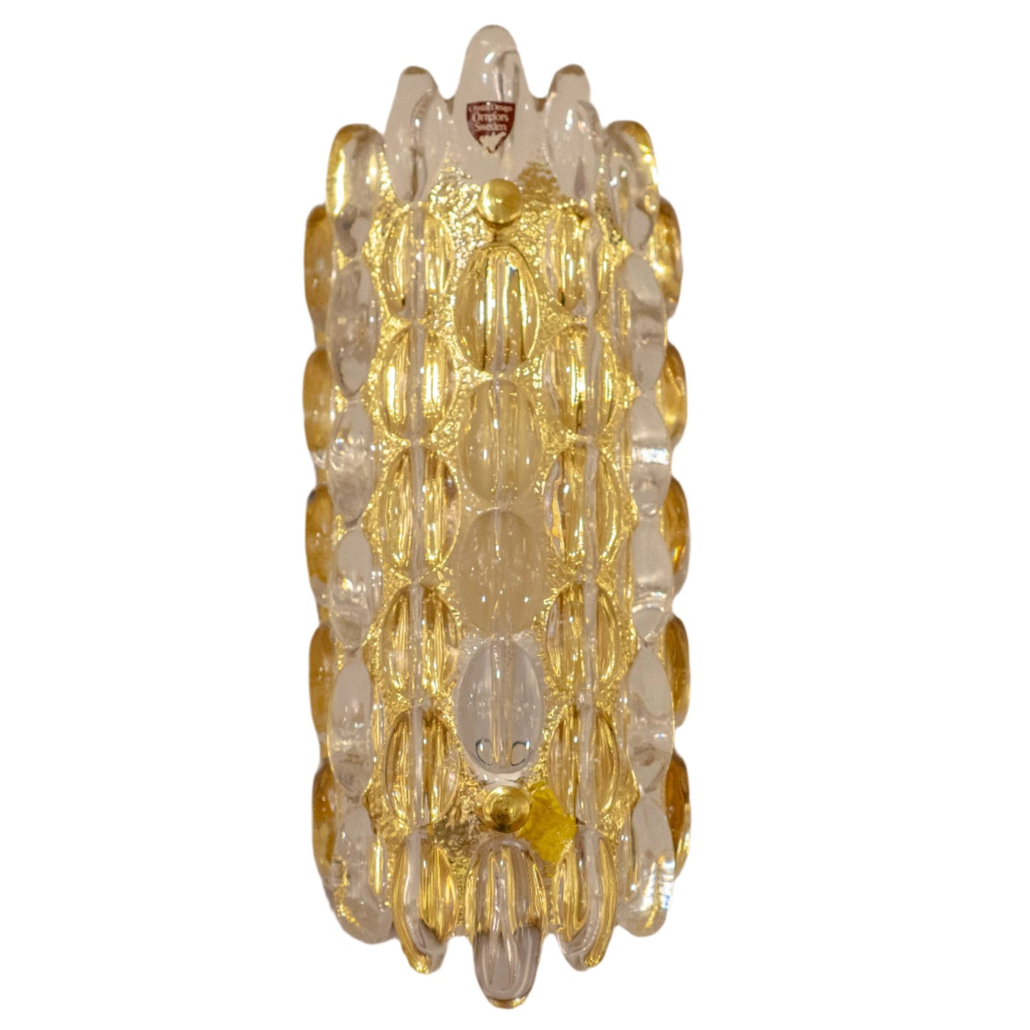 Orrefors Molded Glass Sconces