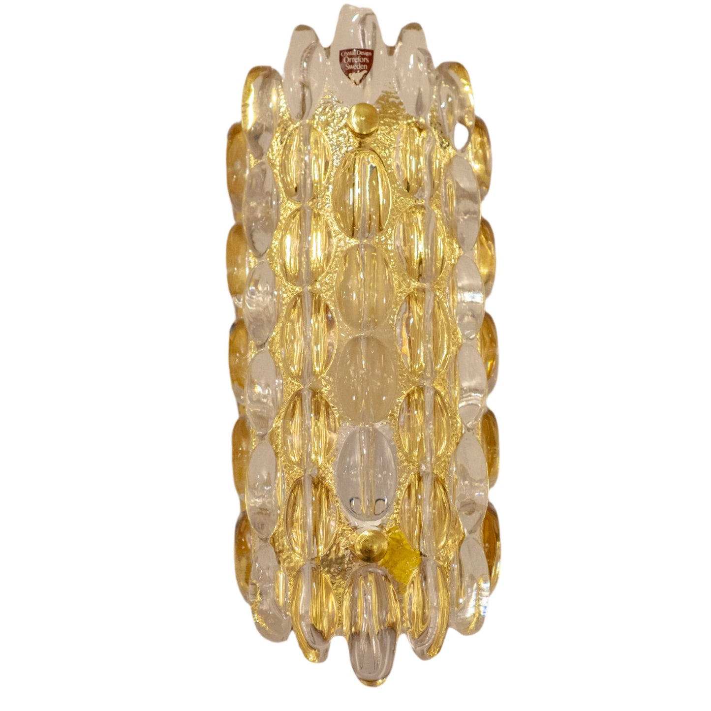 Orrefors Molded Glass Sconces