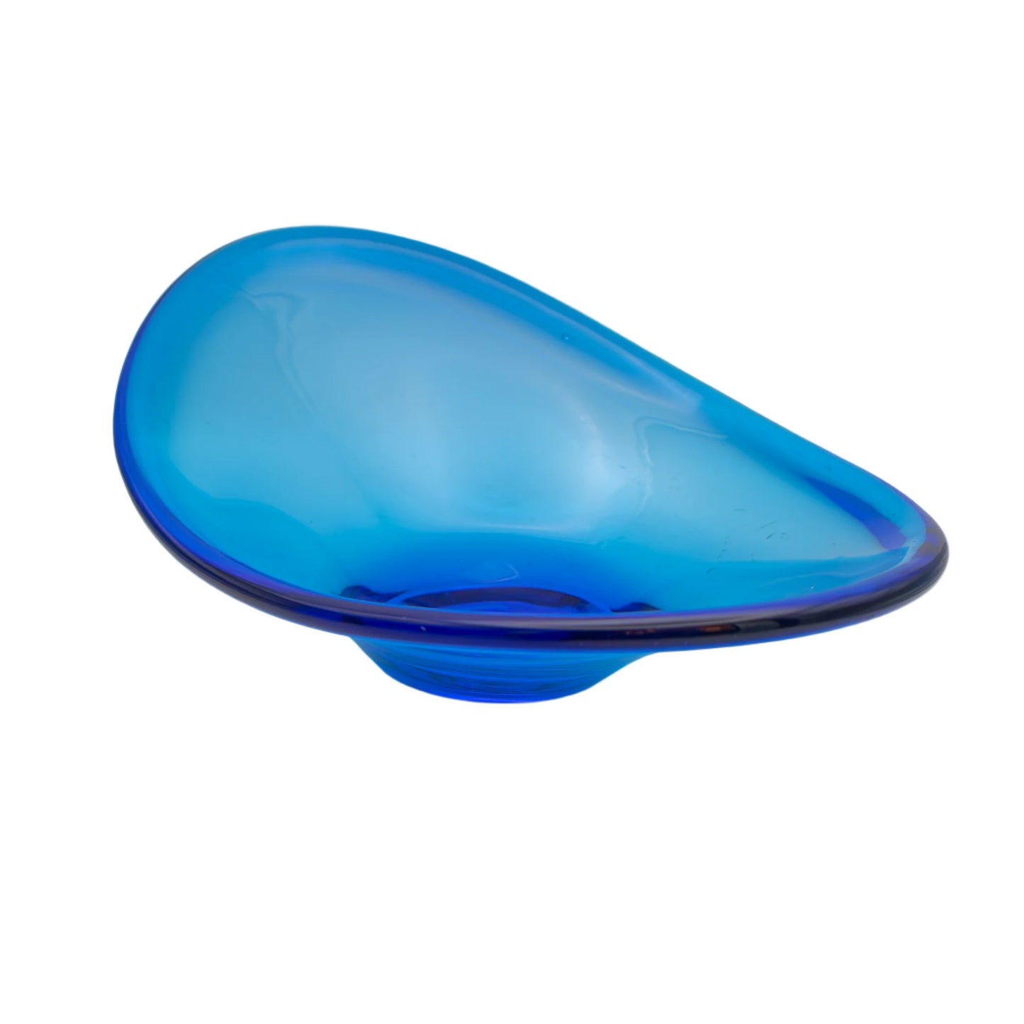 Danish Modern Sapphire Colored Bowl