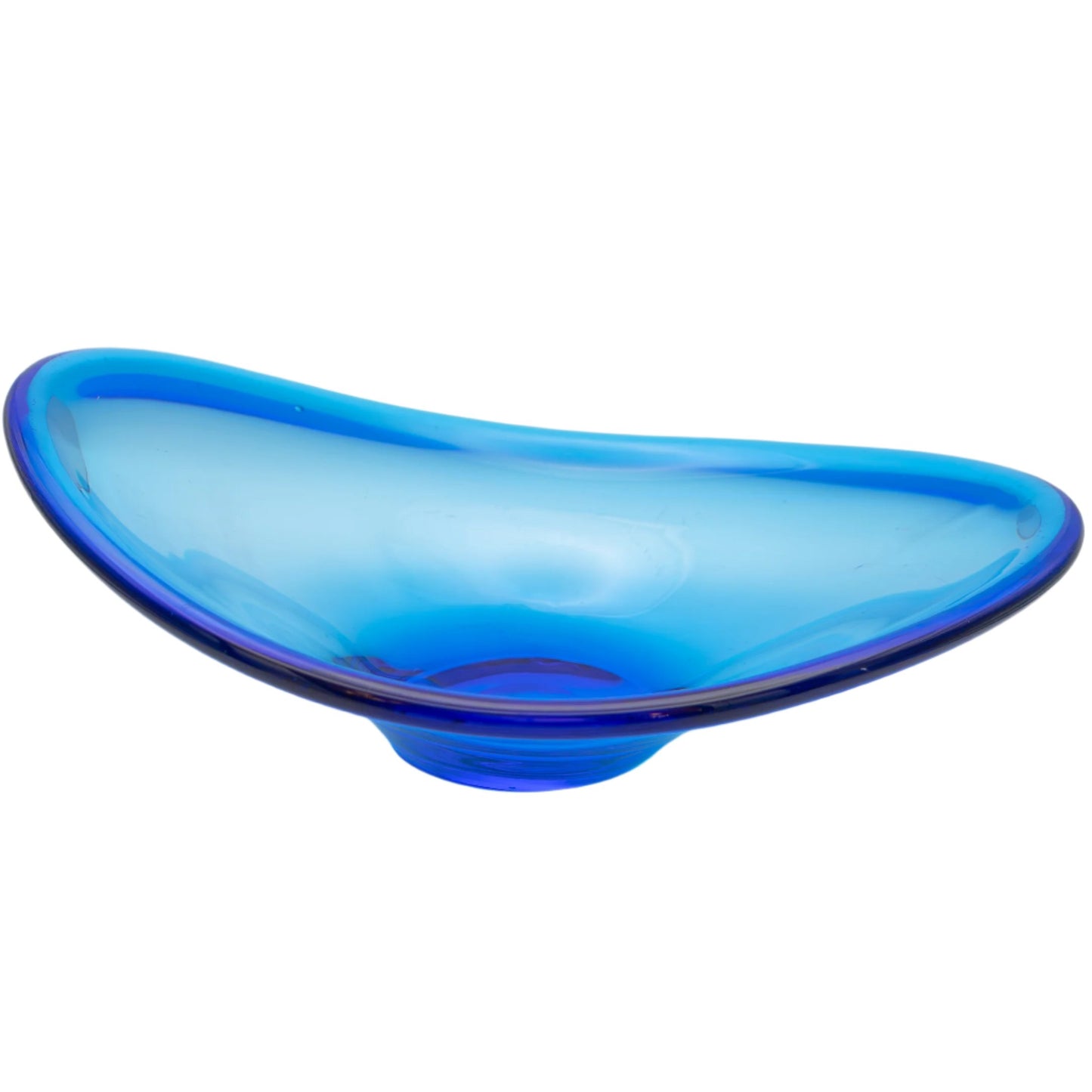 Danish Modern Sapphire Colored Bowl