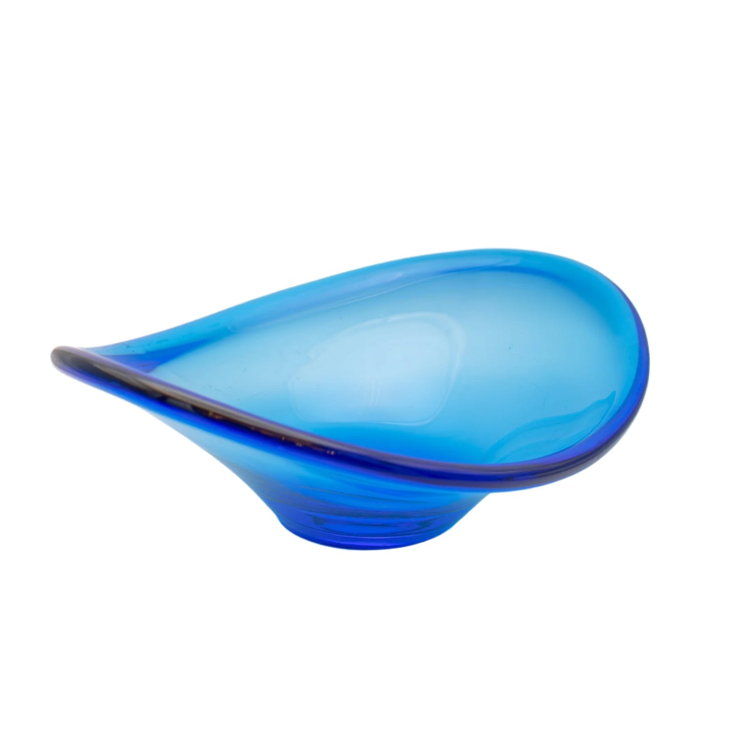 Danish Modern Sapphire Colored Bowl