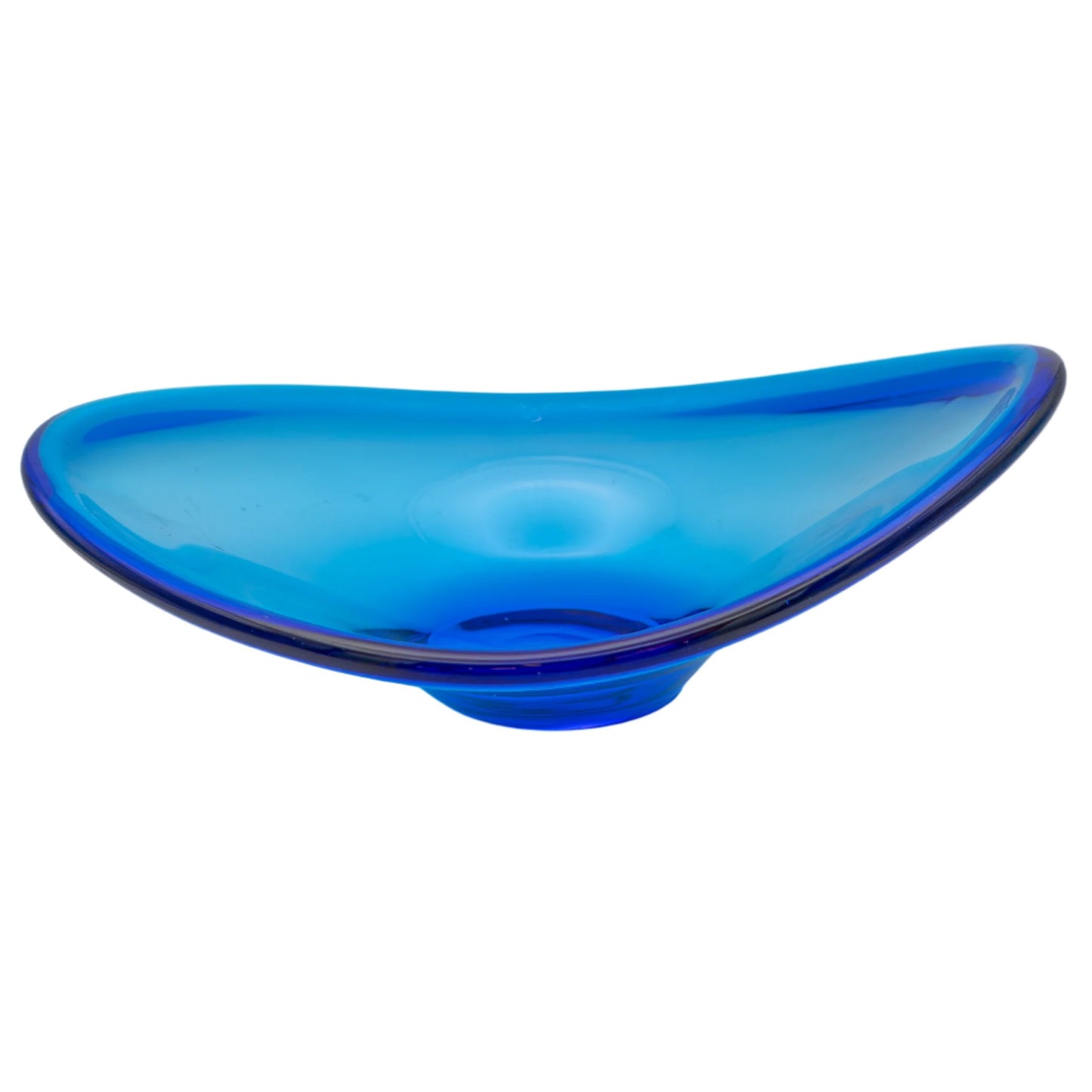 Danish Modern Sapphire Colored Bowl