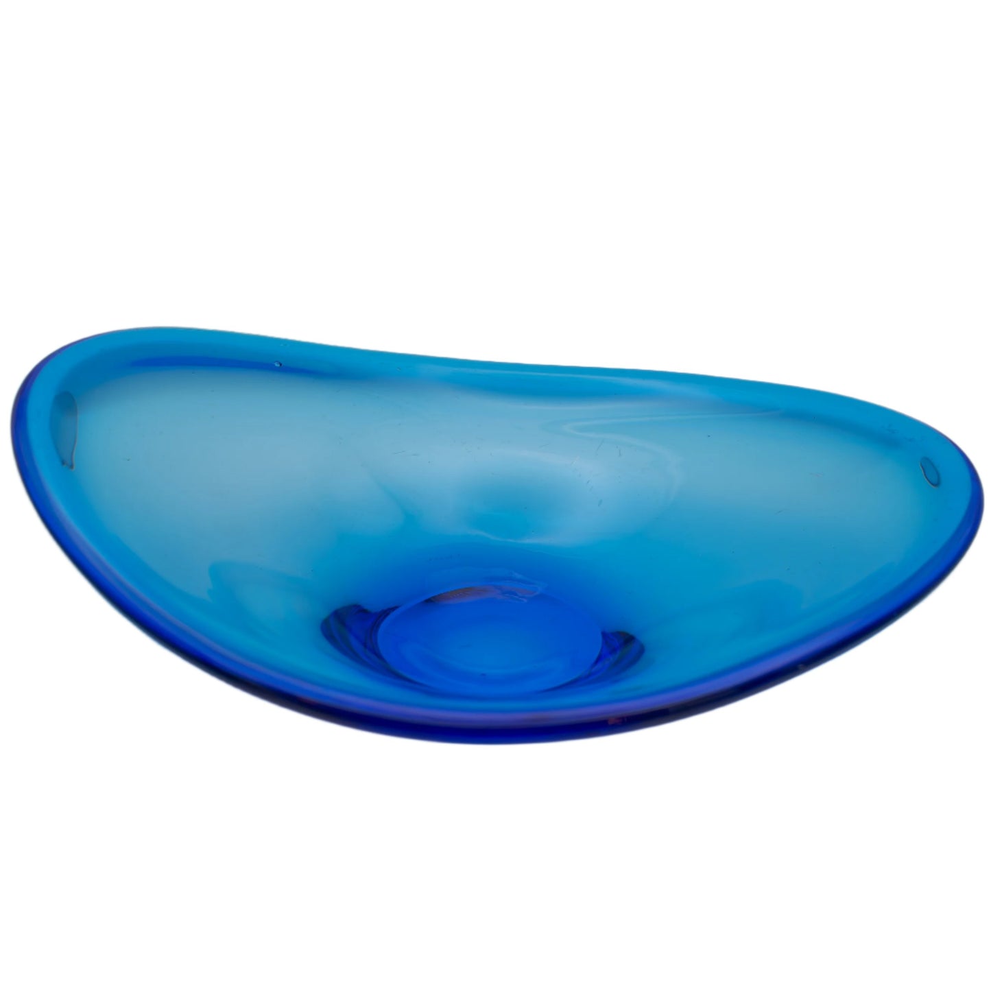 Danish Modern Sapphire Colored Bowl
