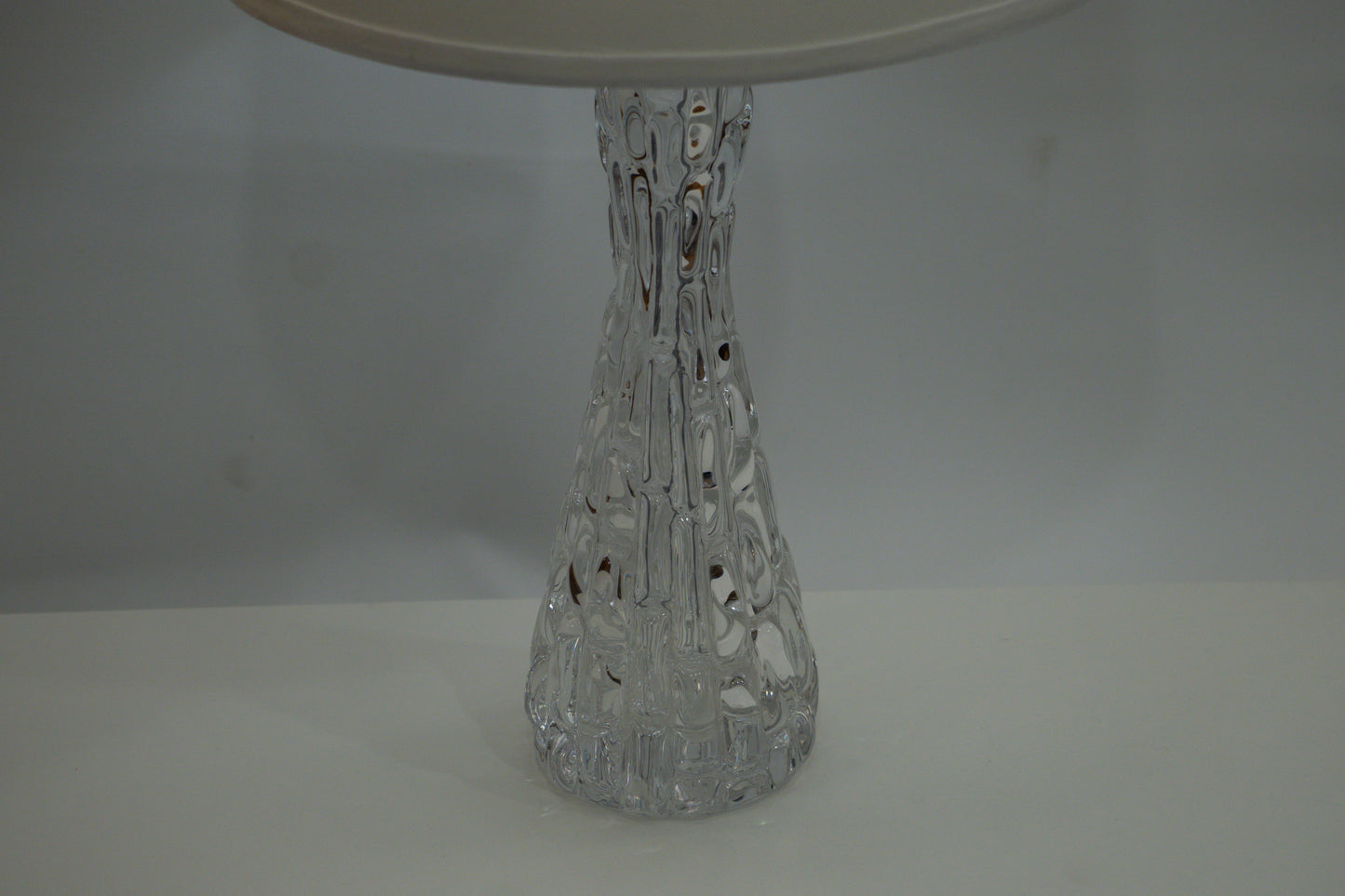 Orrefors Table Lamp Pair