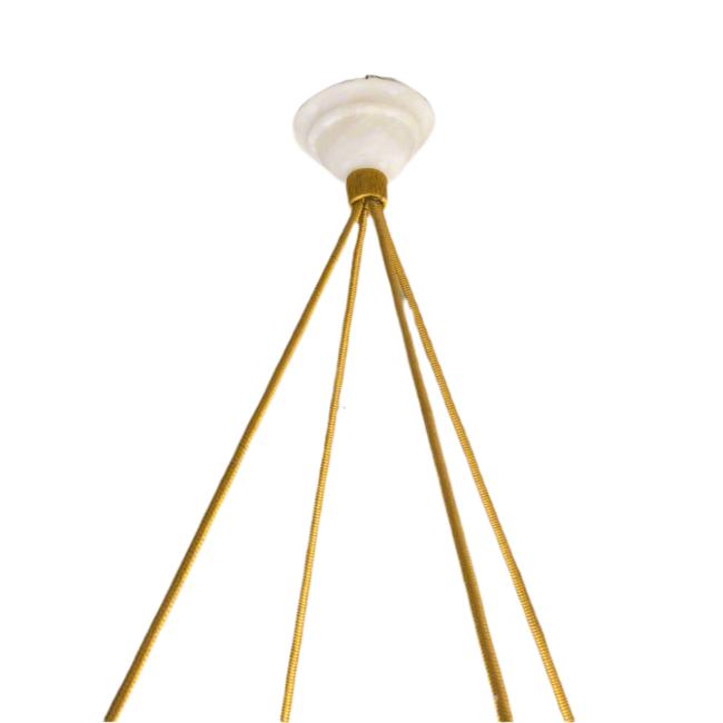 Alabaster Tureen Pendant, Sweden 1940