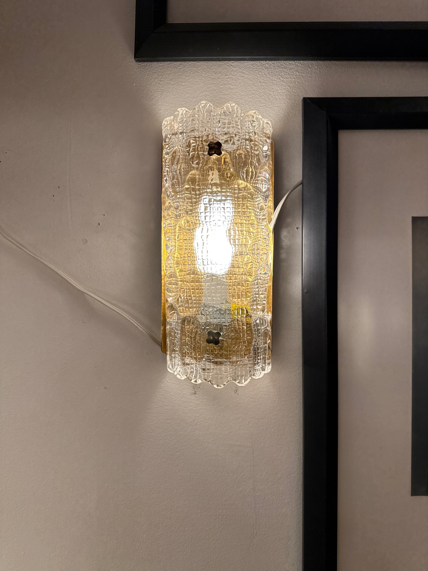 Örrefors Glass Wall Sconces