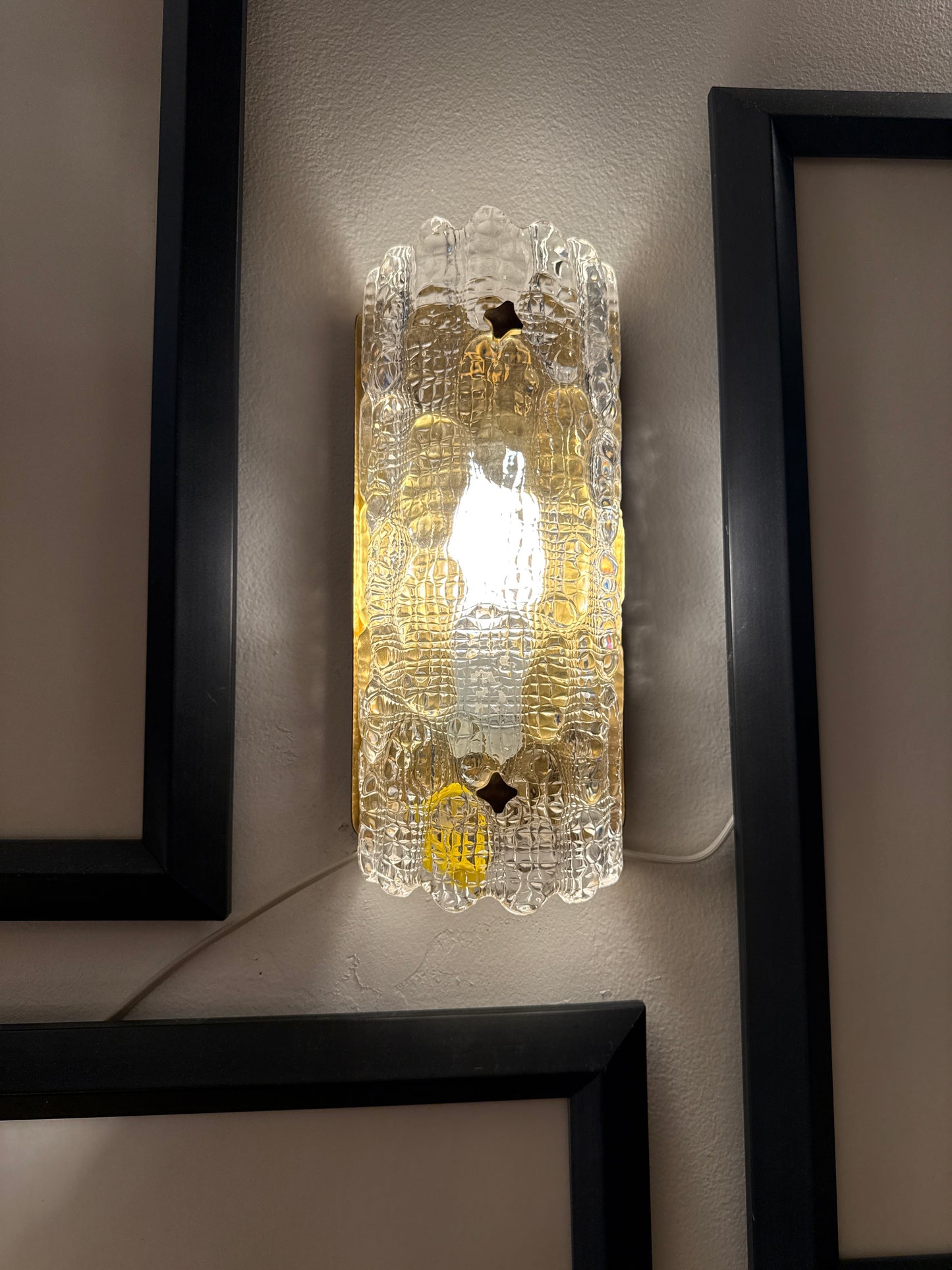 Örrefors Glass Wall Sconces