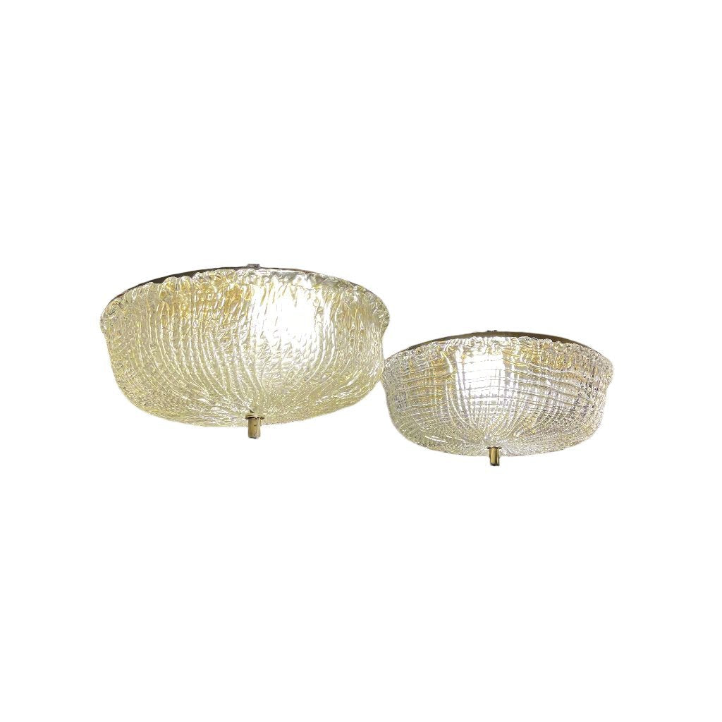 Kosta Boda Glass Light Fixture