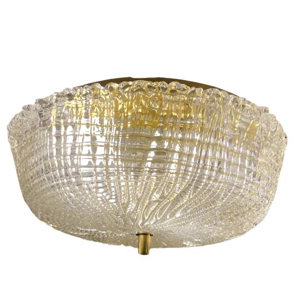 Kosta Boda Glass Light Fixture