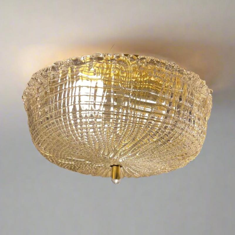 Kosta Boda Glass Light Fixture