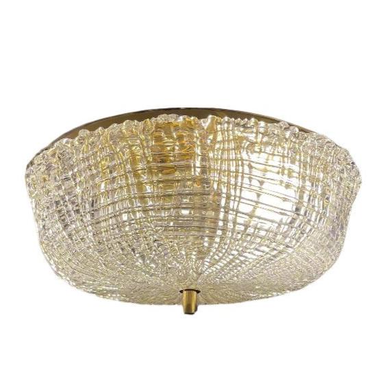 Kosta Boda Glass Light Fixture