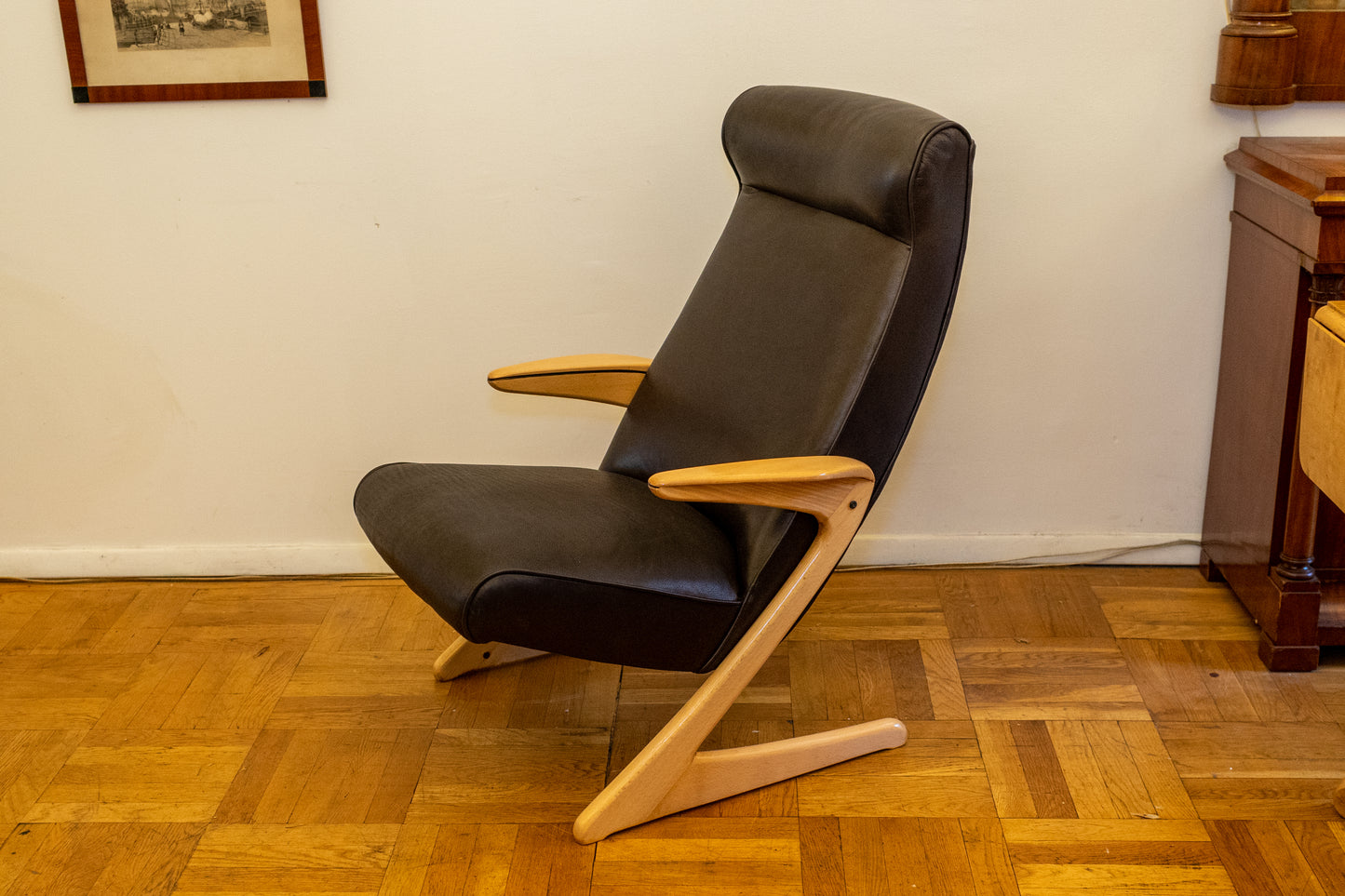 Swedish Mid-Century Lounge Chair