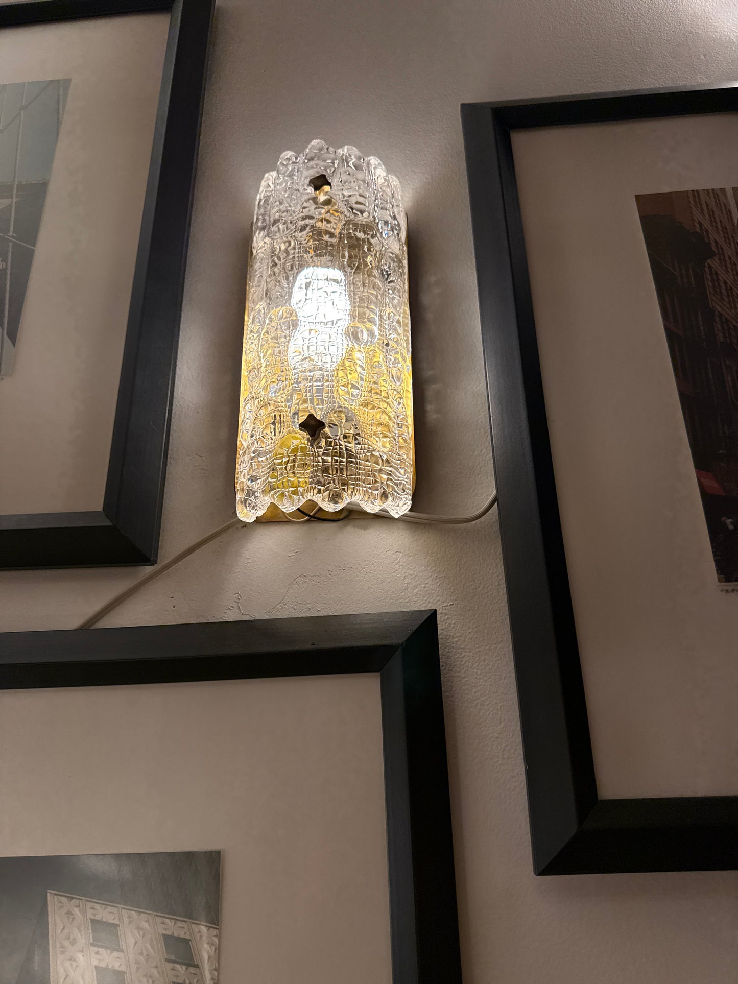 Örrefors Glass Wall Sconces