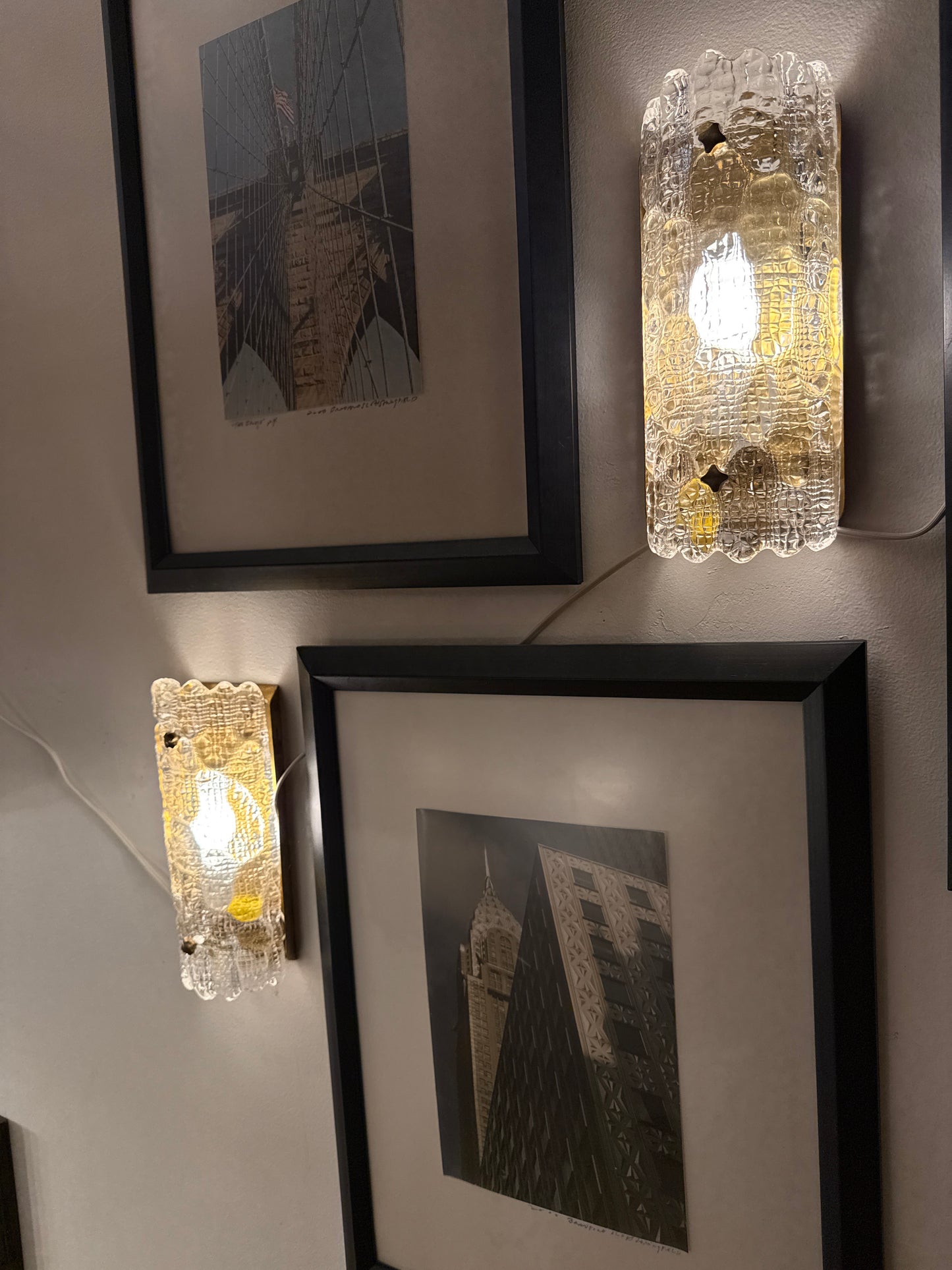 Örrefors Glass Wall Sconces