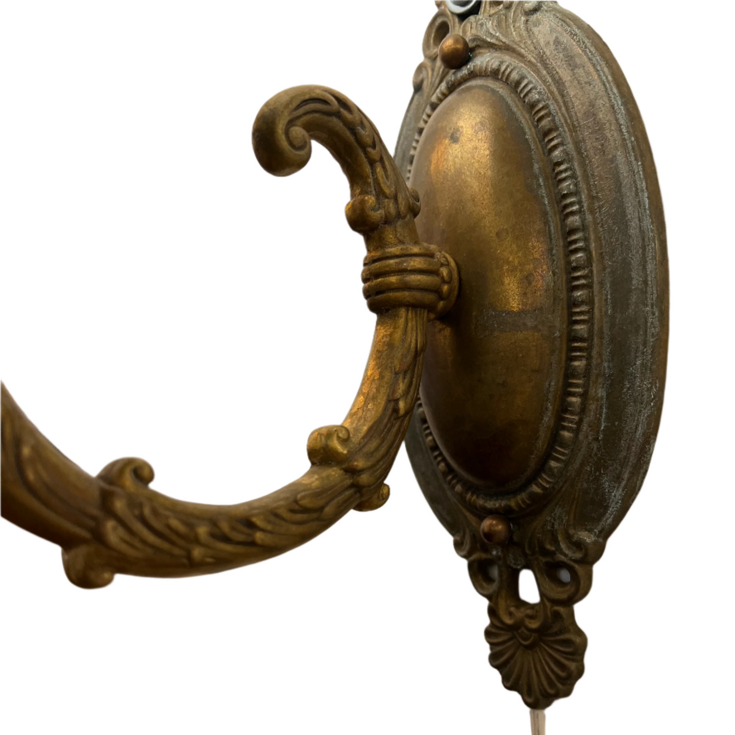 Pair of "Flaming" Alabaster Torches