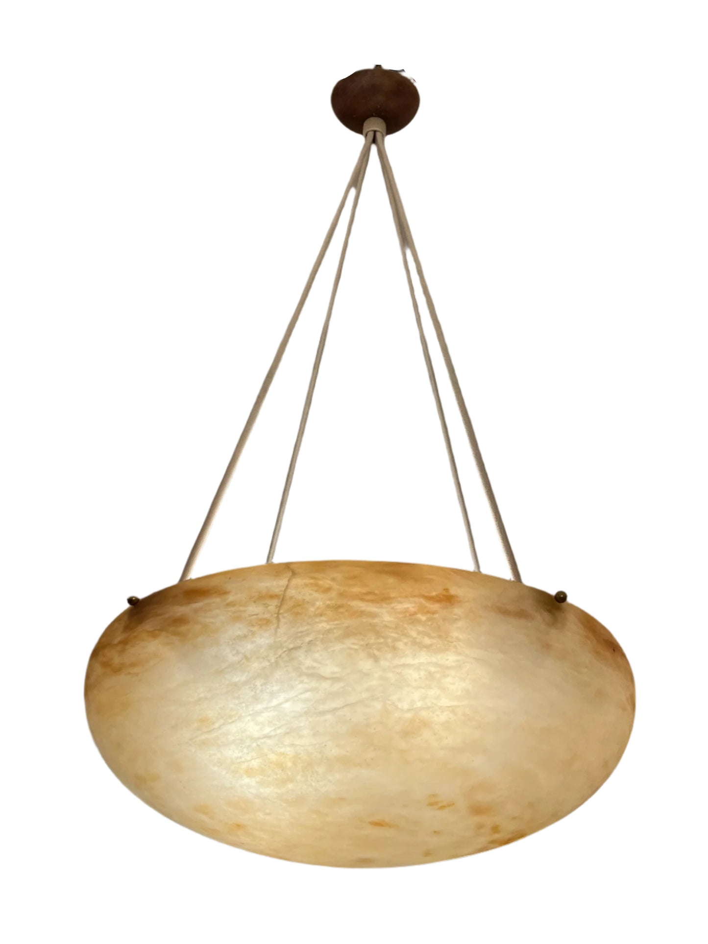 Art Deco Alabaster Pendant