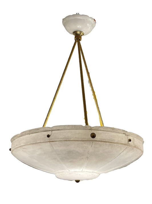 Neoclassical Alabaster Fixture