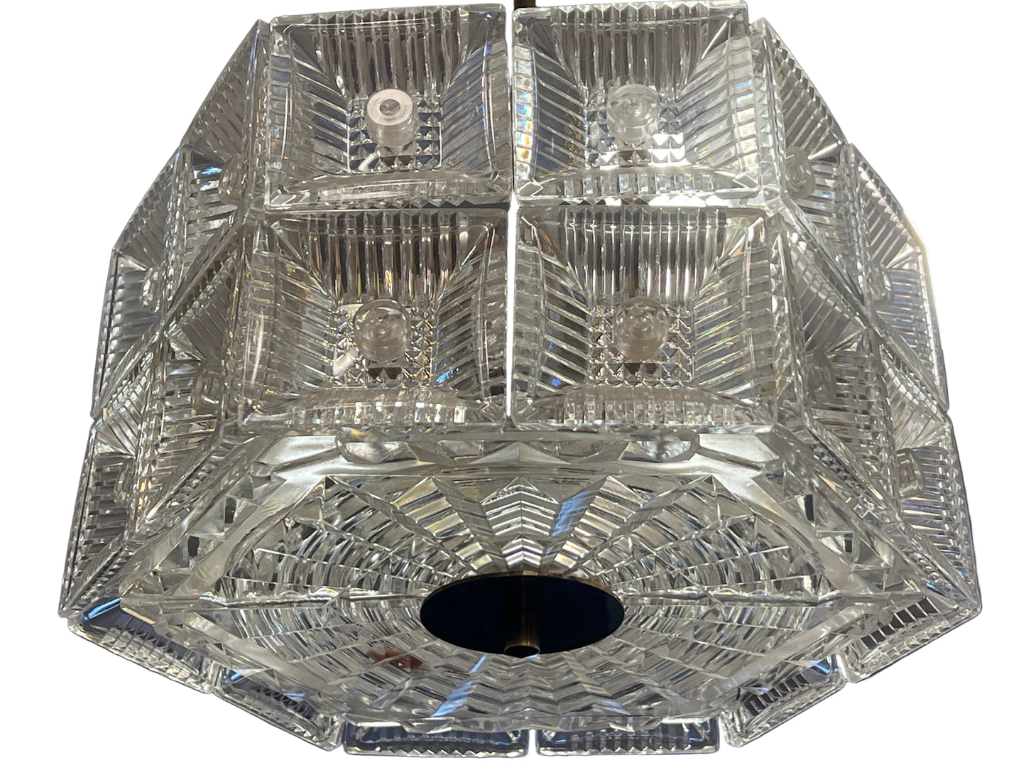 Mid-Century Orrefors Light FIxture