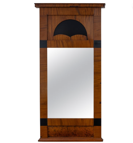 Biedermeier Wall Mirror, Sweden 1860