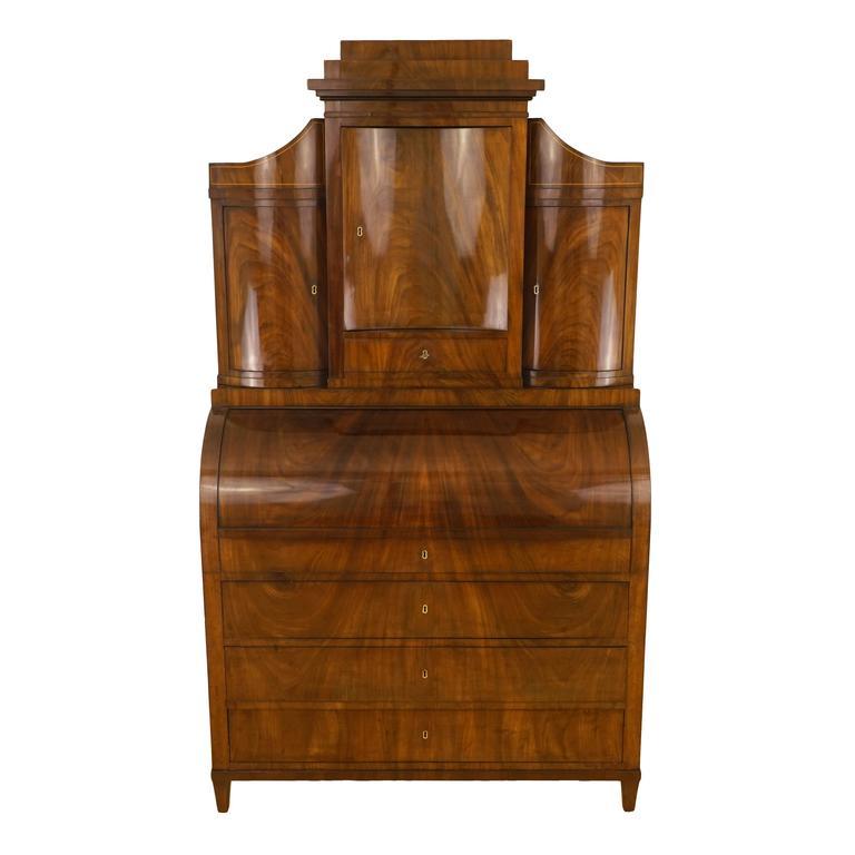 Grande Biedermeier Secrétaire, Sweden  1815 