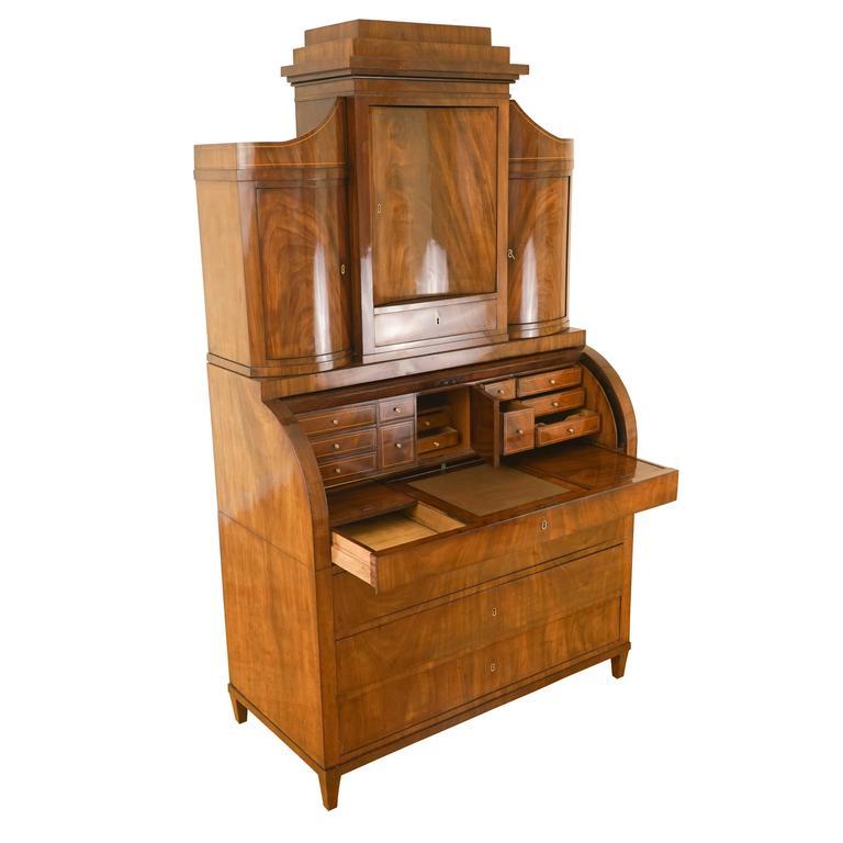 Grande Biedermeier Secrétaire, Sweden 1815