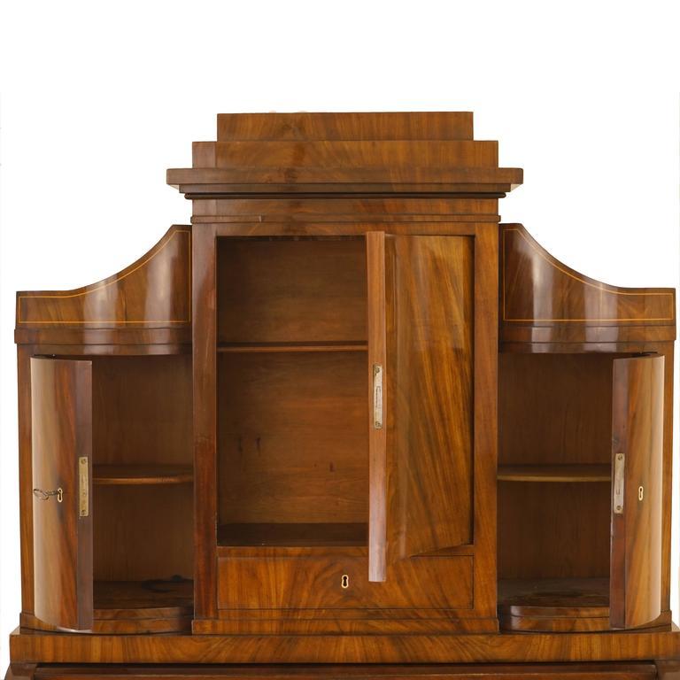 Grande Biedermeier Secrétaire, Sweden  1815 