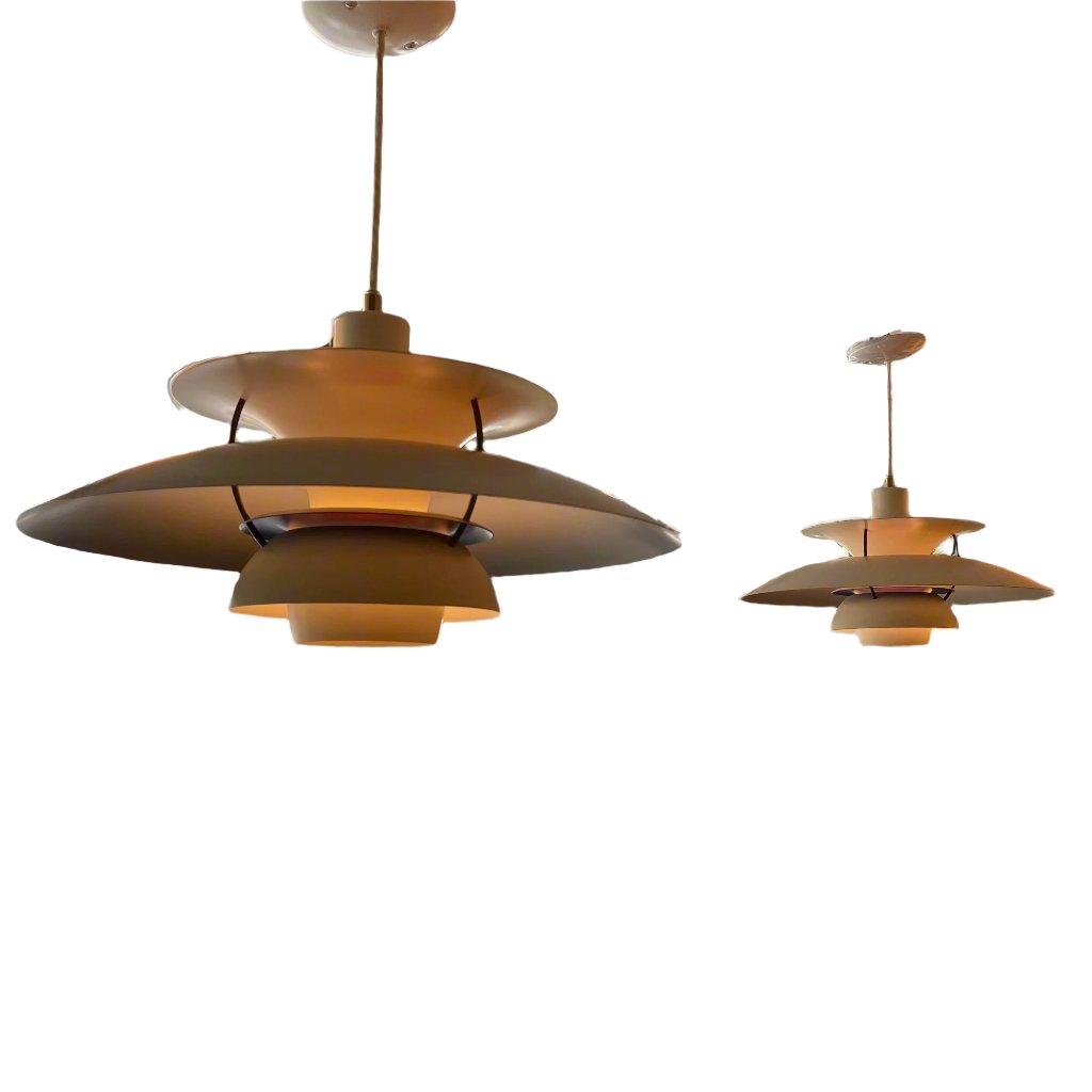 Poul Henningsen PH5 Ceiling Fixtures, Denmark 1970