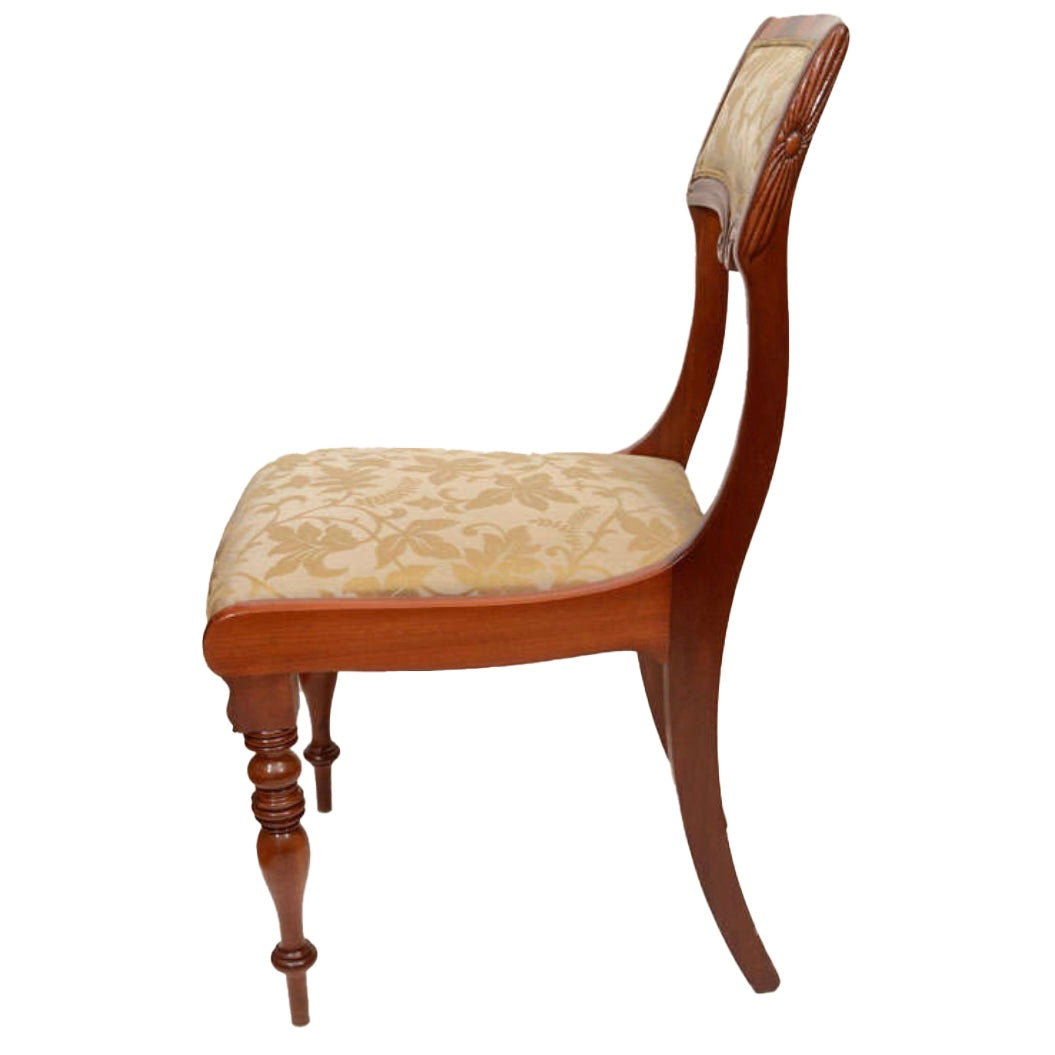 Six Biedermeier Dining Chairs, Sweden 1860