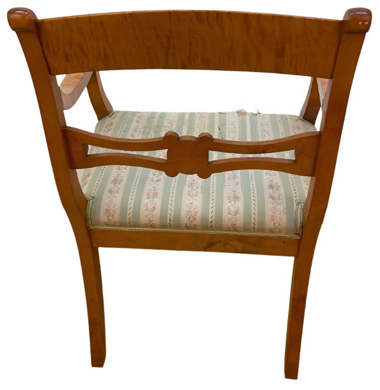 Pair of Biedermeier Salon Chairs