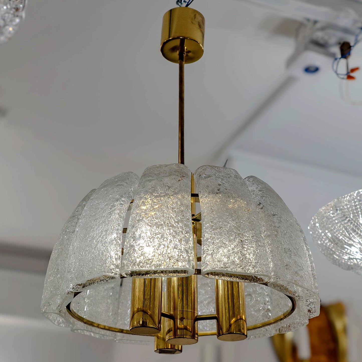 Mid-Century Swedish Light Fixture