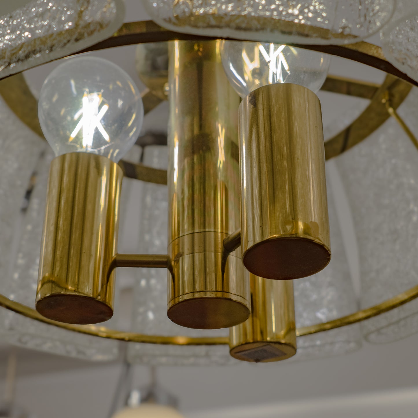 Mid-Century Swedish Light Fixture