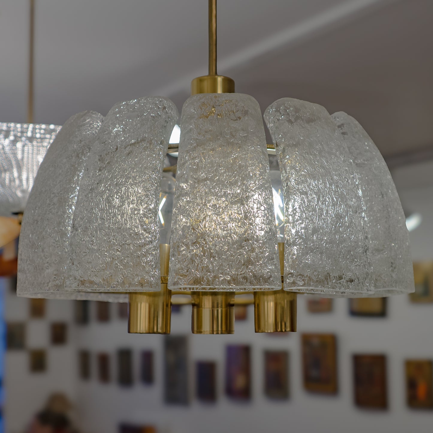 Mid-Century Swedish Light Fixture