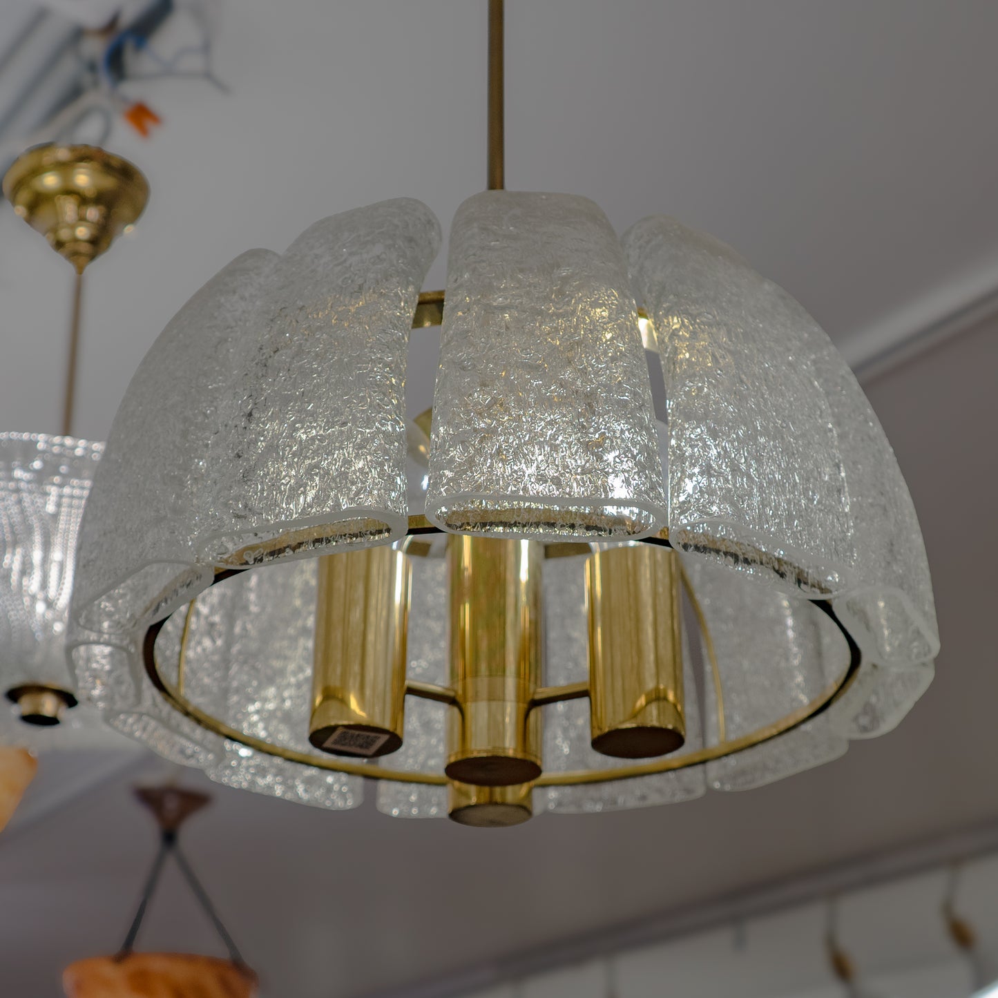 Mid-Century Swedish Light Fixture