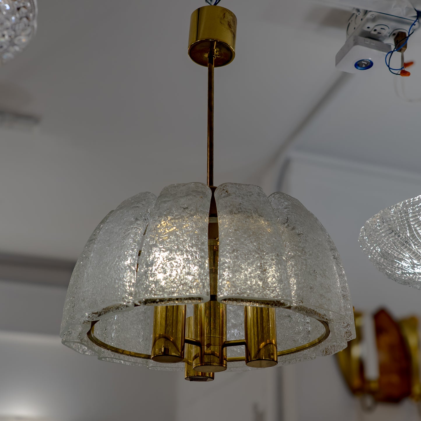 Mid-Century Swedish Light Fixture